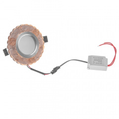 Декоративный точечный светильник Brille LED 8W HDL-G264 Коричневый 36-177 Каменское
