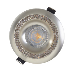 Точечный светильник Brille 40W HDL-G277 Хром 36-269 Кушугум