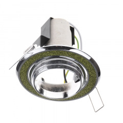 Поворотный точечный светильник Brille 60W RO-50 Зеленый 161269 Балаклія