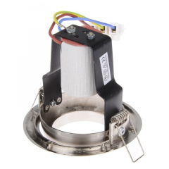 Поворотный точечный светильник Brille 60W RO-50 Хром 161238 Суми