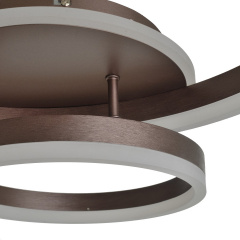 Светильник настенно-потолочный Brille 56W BL-936 Коричневый Краматорськ