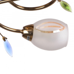 Люстра потолочная Brille 40W E14 Золотистый Приморськ