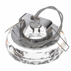 Декоративный точечный светильник Brille 50W HDL-G106 Бесцветный 163979 Костопіль