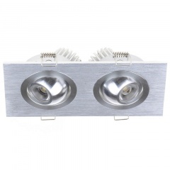 Точечный светильник Brille 2W LED-101 Серебристый 176459 Цумань