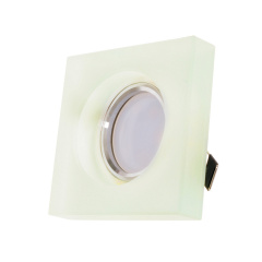 Декоративный точечный светильник Brille LED 8W HDL-G260 Белый 36-173 Славута