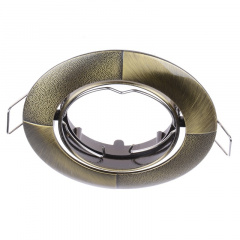 Точечный светильник Brille 20W HDL-DT 72 Золотистый 163969 Лозова