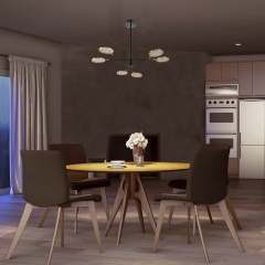 Люстра Brille BL-891S/6 NW 65W Золотистый Городок