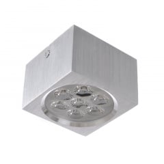 Светильник потолочный led накладной Brille 7W LED-320 Серебристый Ковель