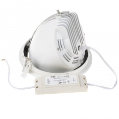 Светильник потолочный led встроенный Brille 30W LED-168 Белый Балаклея