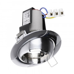 Поворотный точечный светильник Brille 60W RO-50 Хром 161299 Переяслав-Хмельницкий