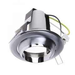 Поворотный точечный светильник Brille 60W RO-50 Хром 161250 Запоріжжя