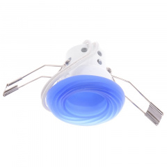 Декоративный точечный светильник Brille 20W HDL-G93 Синий 162125 Полтава