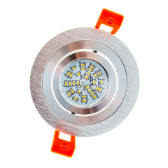 Поворотный точечный светильник Brille 40W HDL-DT 108 Серебристый 36-252 Золотоноша