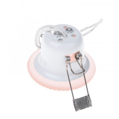 Маленький точечный светильник Brille 20W HDL-G91 Розовый 162044 Миргород