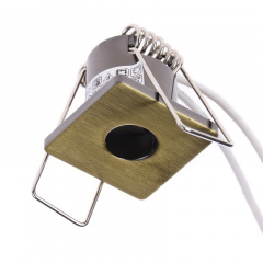 Маленький точечный светильник Brille 20W HDL-DJ 13 Золотистый 163742 Полтава