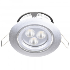 Точечный светильник Brille 6W LED-102 Серый 176463 Васильків