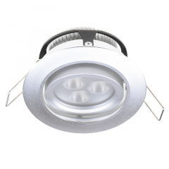 Точечный светильник Brille 6W LED-102 Серый 176463 Васильків