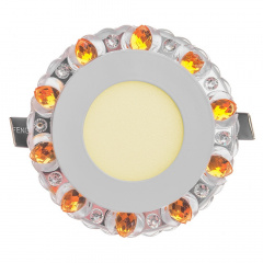 Декоративный точечный светильник Brille LED 6W HDL-G275 Белый 36-189 Мукачево