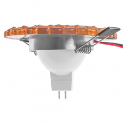 Декоративный точечный светильник Brille LED 8W HDL-G263 Коричневый 36-176 Черкассы