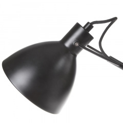 Настольная лампа хай-тек Brille 40W BL-128 Черный Ковель