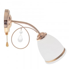 Бра Классическое Brille 60W LK-582 Золотистый Балаклія