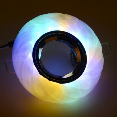 Точечный светильник с подсветкой Brille HDL-G231 Белый 36-072 Токмак