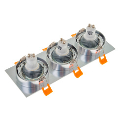 Поворотный точечный светильник Brille 40W HDL-DT 109 Серебристый 36-257 Охтирка