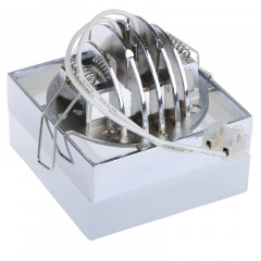 Точечный светильник Brille 20W HDL-DS 17 Белый 163222 Чортків