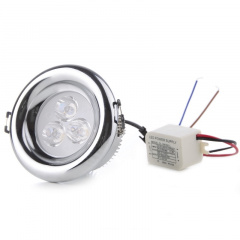 Точечный светильник Brille 3W LED-160 Хром 36-040 Цумань