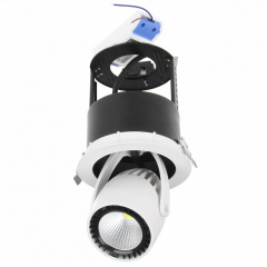 Светильник потолочный led встроенный Brille 30W LED-57 Черный Чугуїв