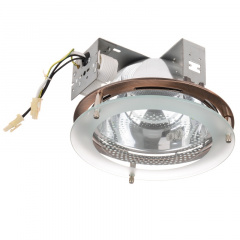 Светильник потолочный встроенный Brille 52W DL-02 Медь Первомайск