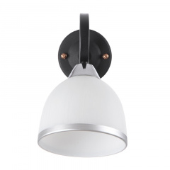 Бра с выключателем Классическое Brille 60W LK-525 Черный Сарни