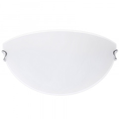 Бра половинка Brille 60W W-181 Белый Ковель