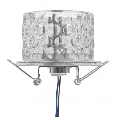 Декоративный точечный светильник Brille 40W HDL-G268 Бесцветный 36-181 Мукачево