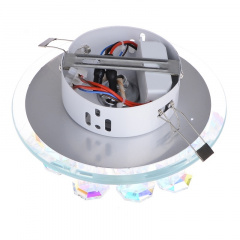 Точечный светильник Brille 40W HDL-G235 Хром 36-088 Веселе