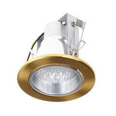 Светильник потолочный встроенный Brille 60W VDL-25 Латунь Кривой Рог
