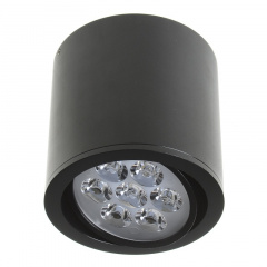 Светильник потолочный led накладной Brille 7W LED-211 Черный Михайлівка