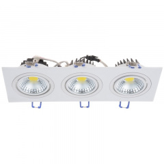 Светильник потолочный led встроенный Brille 15W LED-173 Белый Хуст