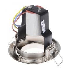 Поворотный точечный светильник Brille 60W RO-50 Хром 161249 Ромни