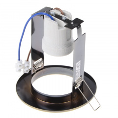 Точечный светильник Brille 60W Ring 63 Золотистый 161082 Виноградів