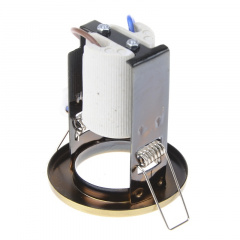 Точечный светильник Brille 60W Ring 39 Золотистый 161004 Житомир
