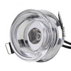 Точечный светильник Brille 1W LED-114 Хром L13-047 Калуш