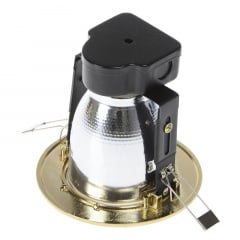 Светильник потолочный встроенный Brille 60W VDL-30 Золотистый Ковель