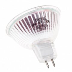 Лампа галогенная Brille Металл 50W Хром 126046 Тернопіль