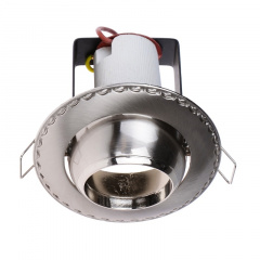 Поворотный точечный светильник Brille 60W RO-39 Никель 161313 Жмеринка