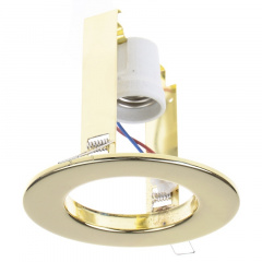 Точечный светильник Brille 60W Ring 80 Латунь 161042 Чортків