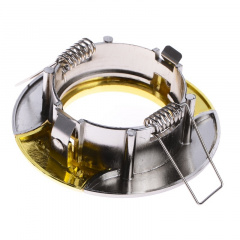 Точечный светильник Brille 20W HDL-DS 77 Золотистый 163638 Іршава