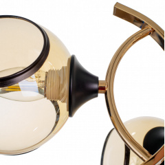 Люстра Brille 60W E27 Черный Ужгород