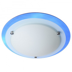Светильник настенно-потолочный Brille 60W W-188 Синий Калуш