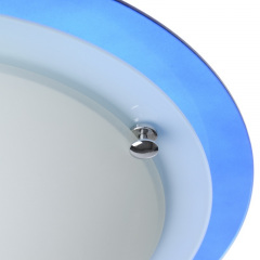 Светильник настенно-потолочный Brille 60W W-188 Синий Калуш